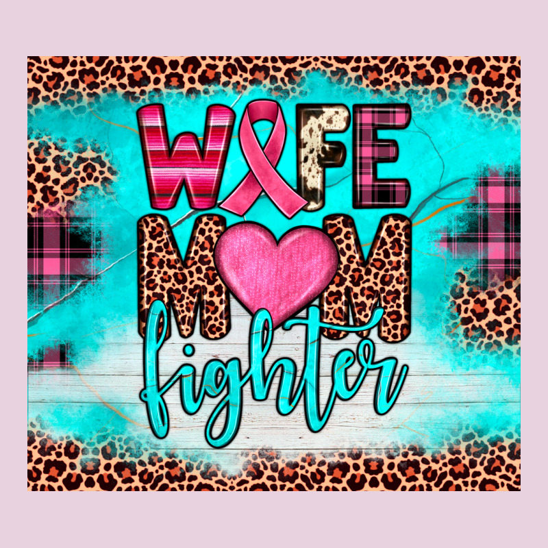Wife Mom Fighter Tumbler Ladies Tee by JahusDesignShop | Teevron