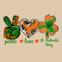 Peace Love St.patrick's Day Heavyweight Sweatshirt | Teevron