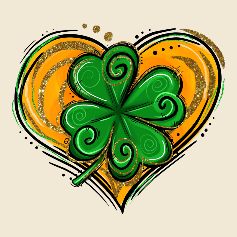 St. Patrick's Day Heart With Shamrock Premium Tee by Jasminsmagicworld | Teevron