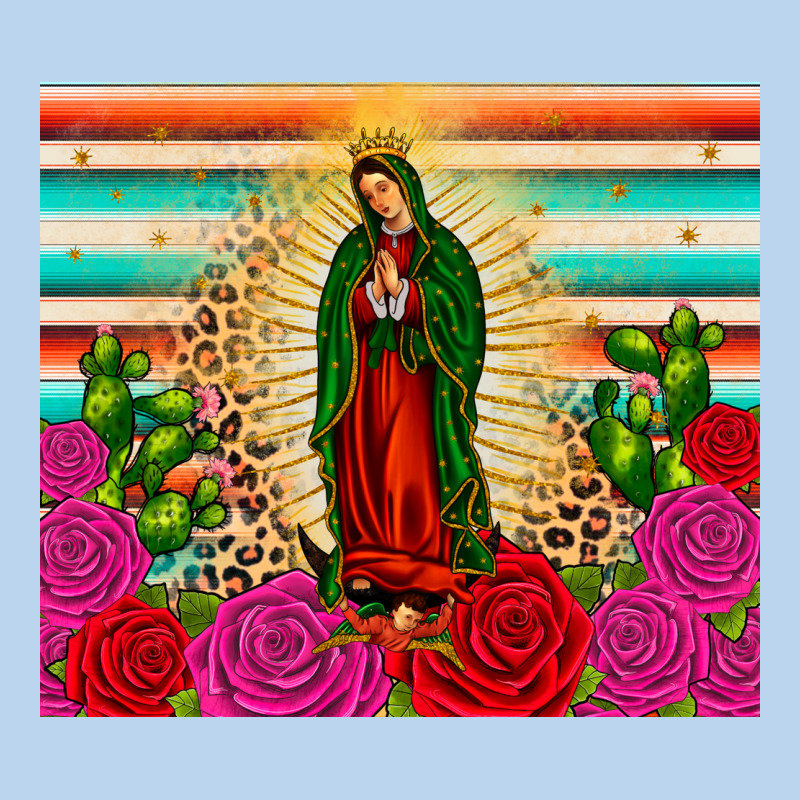 Our Lady Of Guadalupe Cactus Leopard Classic Tee by JahusDesignShop | Teevron
