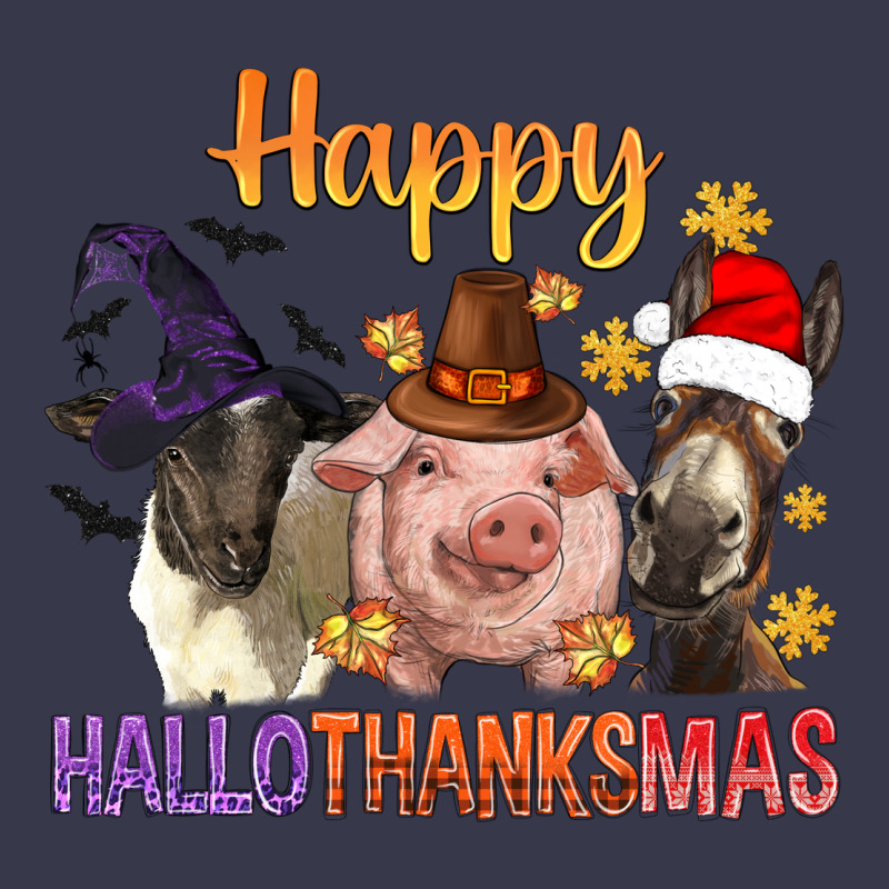 Happy Hallothanksmas Farm Animal Long Sleeve Tee by BundleAndBundleShop | Teevron