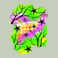 Star Halloween Patch Ladies Tee | Teevron