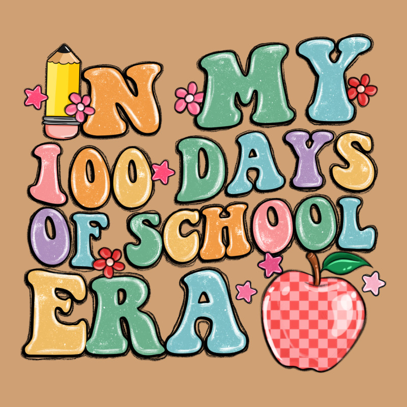 In My 100 Days Of School Era Vintage Tee by MaliasSmallBusiness | Teevron