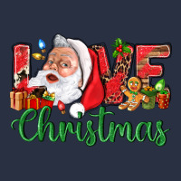 Love Christmas With Santa Heavyweight Sweatshirt | Teevron