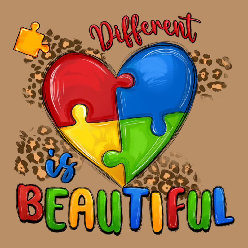 Different Is Beautiful Autism Vintage Hoodie by MaliasSmallBusiness | Teevron