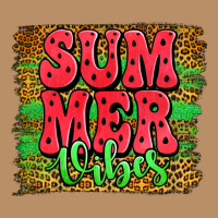 Summer Vibes Watermelon Leopard Background Vintage Hoodie | Teevron