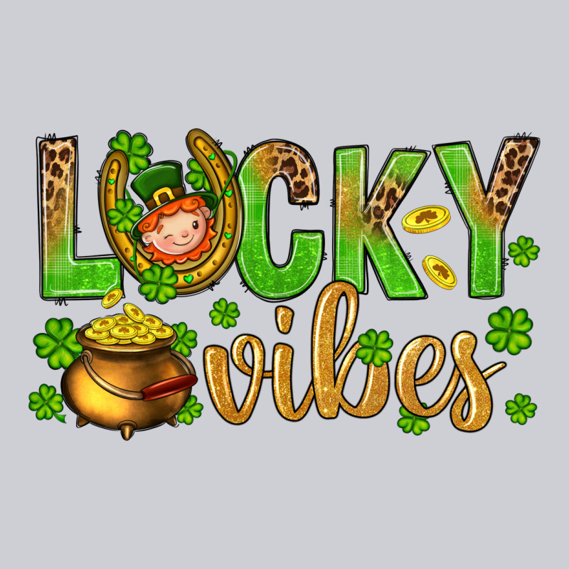 St. Patricks Day Lucky Vibes Heavyweight Sweatshirt by BundleAndBundleShop | Teevron