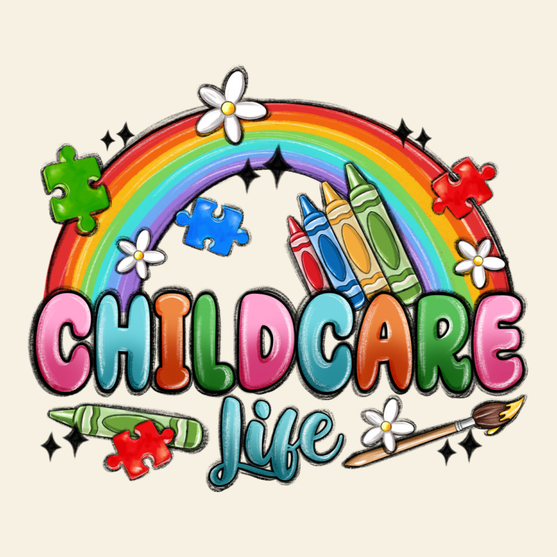 Childcare Life Vintage Tee by MaliasSmallBusiness | Teevron