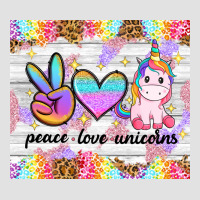 Peace Loeve Unicorns Premium Hoodie | Teevron