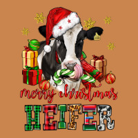 Merry Christmas Heifer Cow Heavyweight Hoodie | Teevron