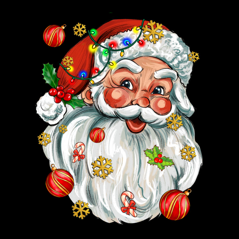 Santa With Little Christmas Heavy Core Tee by AdoDesignShop | Teevron