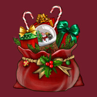 Chrismas Santa Claus Bag Zipper Hoodie | Teevron