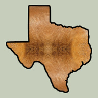 Texas Map Western Horsehide Pattern Ladies Tee | Teevron