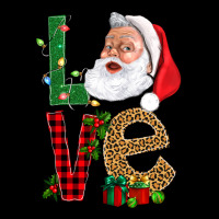 Love With Santa Portrait Heavyweight Sweatshirt | Teevron