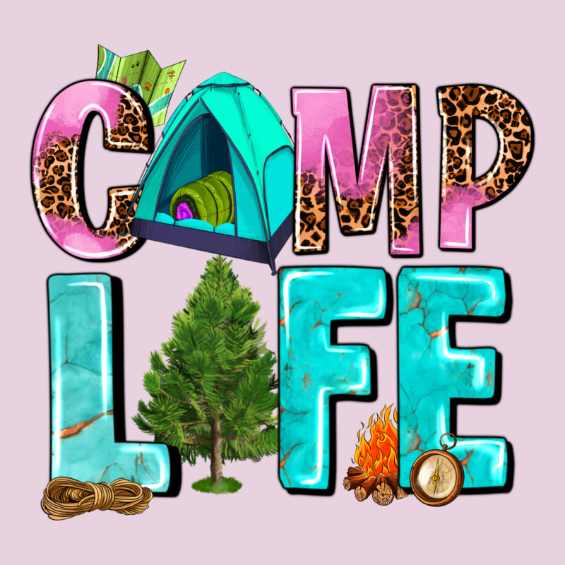 Camp Life Ladies Tee by AdoDesignShop | Teevron