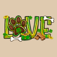 St. Patrick's Day Love Dog Paw Heavyweight Sweatshirt | Teevron