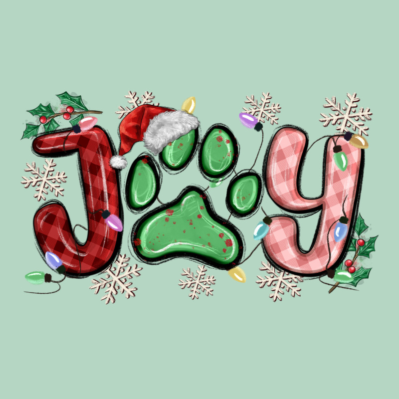 Joy With Dog Paw Classic Tee by MaliasSmallBusiness | Teevron