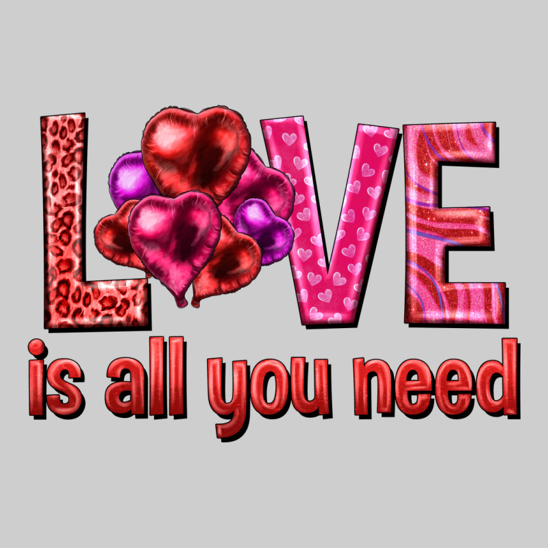Love Is All You Need Valentine's Day Premium Sweatshirt by HowdyJamesFarm | Teevron