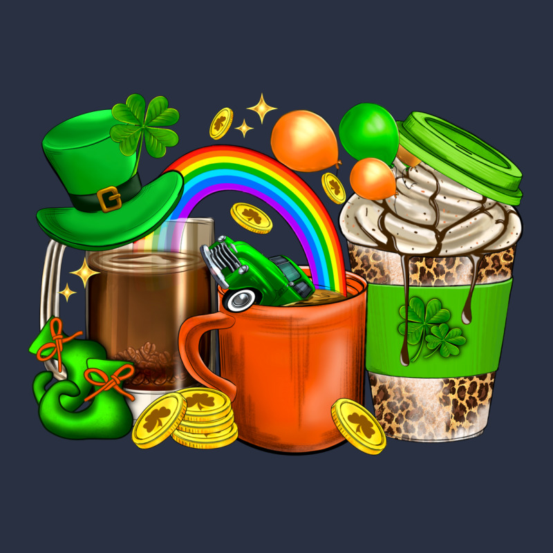 St. Patricks Day Coffee Cups Heavyweight Sweatshirt by BundleAndBundleShop | Teevron