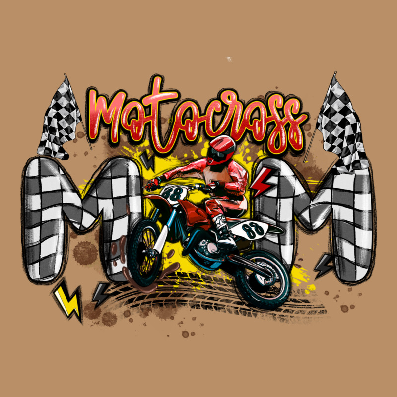 Motocross Mom Vintage Hoodie by MaliasSmallBusiness | Teevron