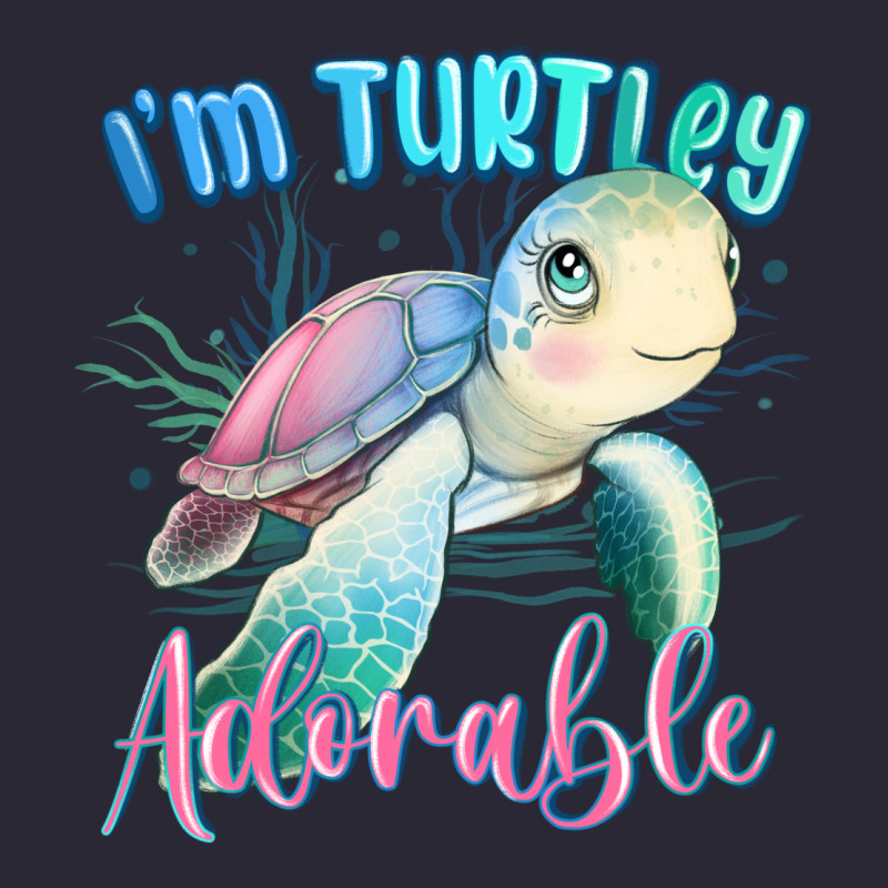 Im Turtley Adorable Turtle Vintage Tee by MaliasSmallBusiness | Teevron