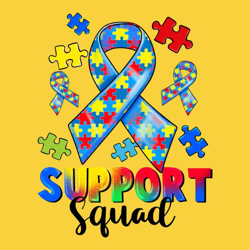 Support Squad Autism Premium Sweatshirt by CowGirlArtShop | Teevron