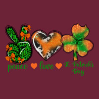 Peace Love St.patrick's Day Long Sleeve Tee | Teevron