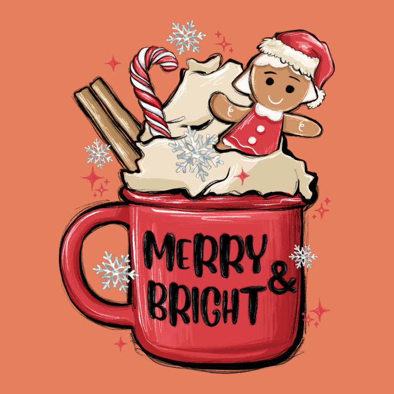 Merry And Bright Classic Tee by MaliasSmallBusiness | Teevron