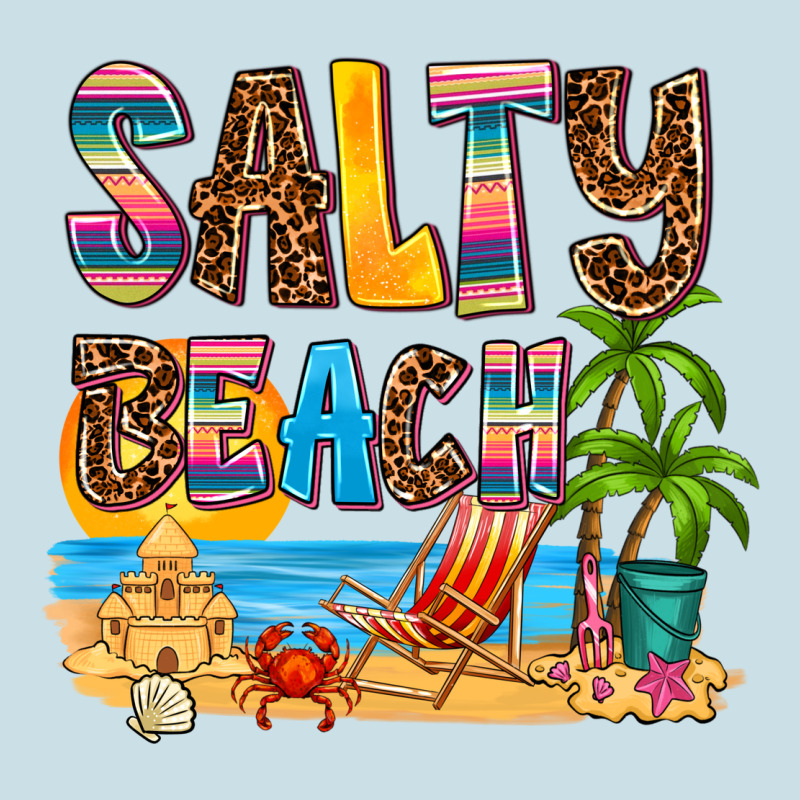 Salty Beach Ladies Tee by AdoDesignShop | Teevron