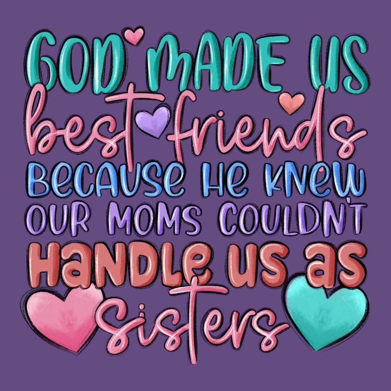 God Made Us Best Friend Vintage Hoodie by MaliasSmallBusiness | Teevron