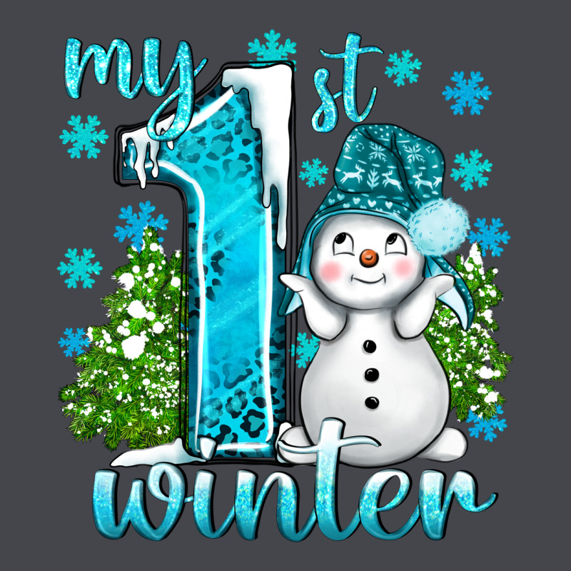 My 1 St Winter With Cute Snowman Long Sleeve Tee by BundleAndBundleShop | Teevron