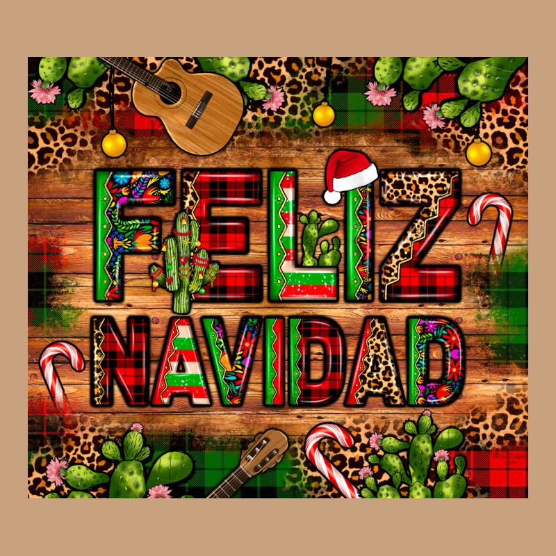 Feliz Navidad Christmas Cactus Leopard Vintage Tee by JahusDesignShop | Teevron