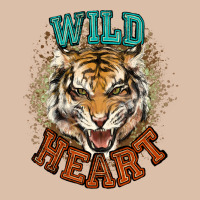 Wild Heart Tiger College Western Urban Heavy Tee | Teevron
