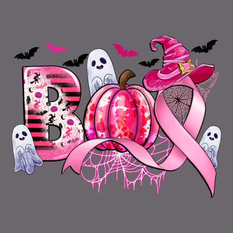 Boo Pink Pumpkin Witch Breast Cancer Premium Sweatshirt by CowGirlArtShop | Teevron