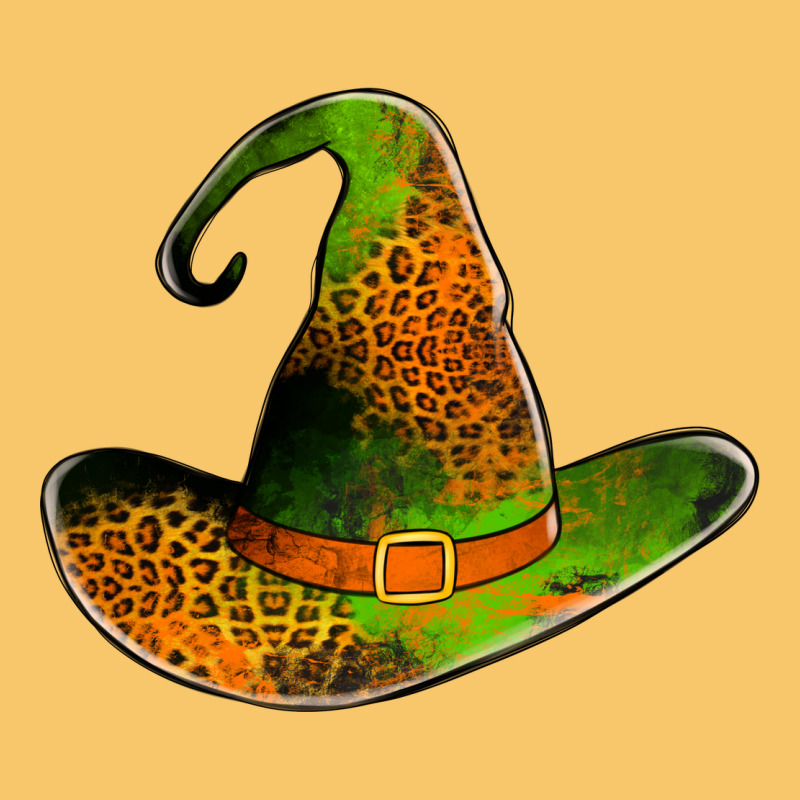 Leopard Witch Hat Vintage Hoodie by Jasminsmagicworld | Teevron