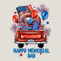 Happy Memorial Day Farm Truck Heavy Core Tee | Teevron