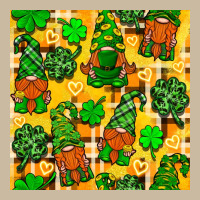 St. Patricks Gnomies Seamless Pattern Long Sleeve Tee | Teevron