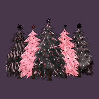 Pink Christmas Trees Heavyweight Hoodie | Teevron