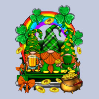 St. Patricks Gnomes Truck With Rainbow Long Sleeve Tee | Teevron