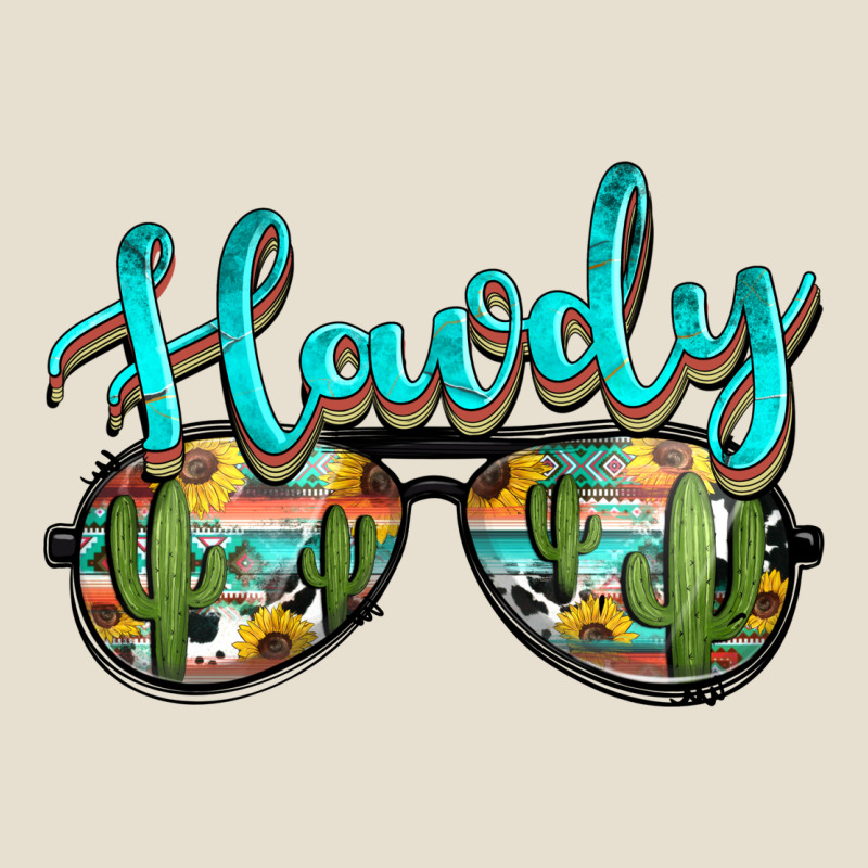 Western Howdy Police Sunglasses Urban Heavy Tee by NancyCooperArtShop | Teevron