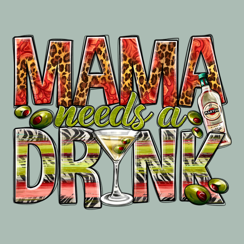 Mama Needs A Drink Classic Tee by NancyCooperArtShop | Teevron