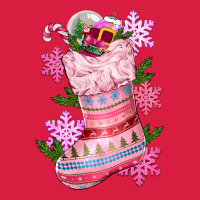 Pink Christmas Socks Premium Hoodie | Teevron