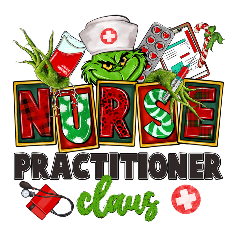 Nurse Practitioner Claus Heavyweight Hoodie by CowGirlArtShop | Teevron