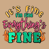 Its Fine Im Dine Everythings Fine Vintage Hoodie | Teevron