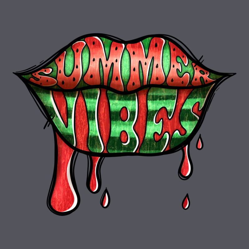 Summer Vibes Watermelon Lips Vintage Hoodie by Jasminsmagicworld | Teevron