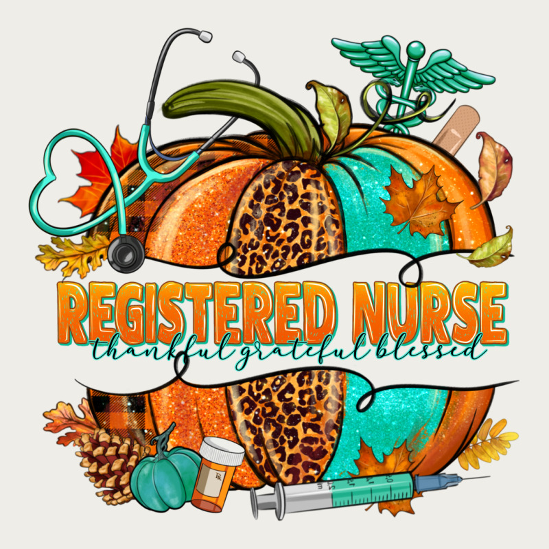 Registered Nurse Pumpkin Zipper Hoodie by NancyCooperArtShop | Teevron
