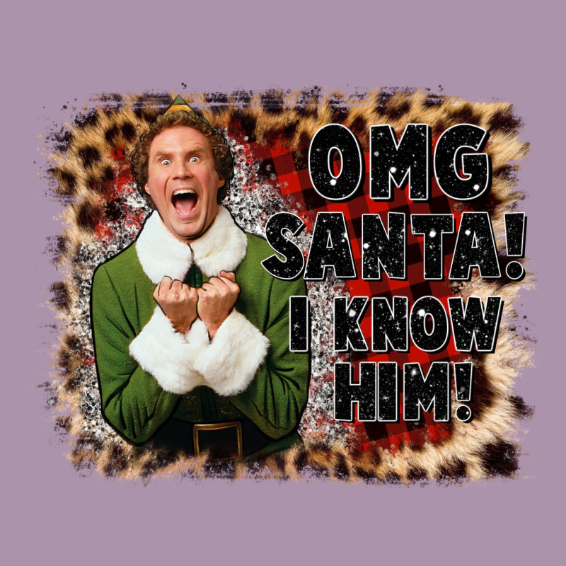 Omg Santa I Know Him Elf Heavyweight Hoodie by CowGirlArtShop | Teevron