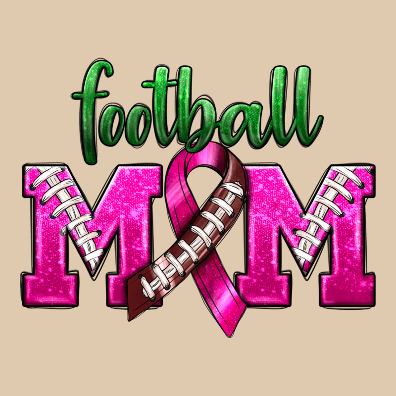 Football Mom Breast Cancer Heavyweight Sweatshirt by BundleAndBundleShop | Teevron