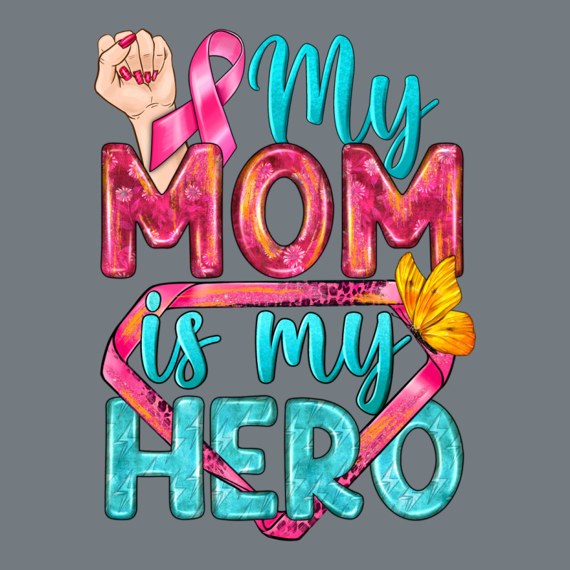 My Mom Is My Hero Breast Cancer Heavyweight Sweatshirt by BundleAndBundleShop | Teevron
