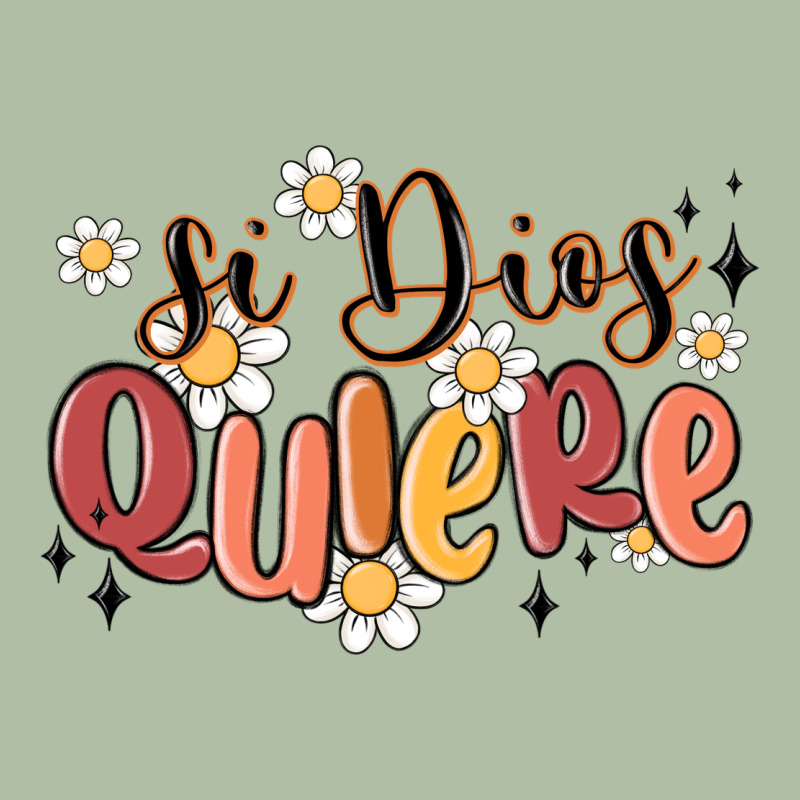 Si Dios Quiere Urban Heavy Tee by MaliasSmallBusiness | Teevron